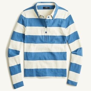 J.Crew Striped Polo Shirt